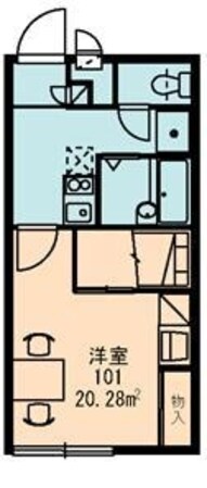 レオパレス豊IIIの物件間取画像